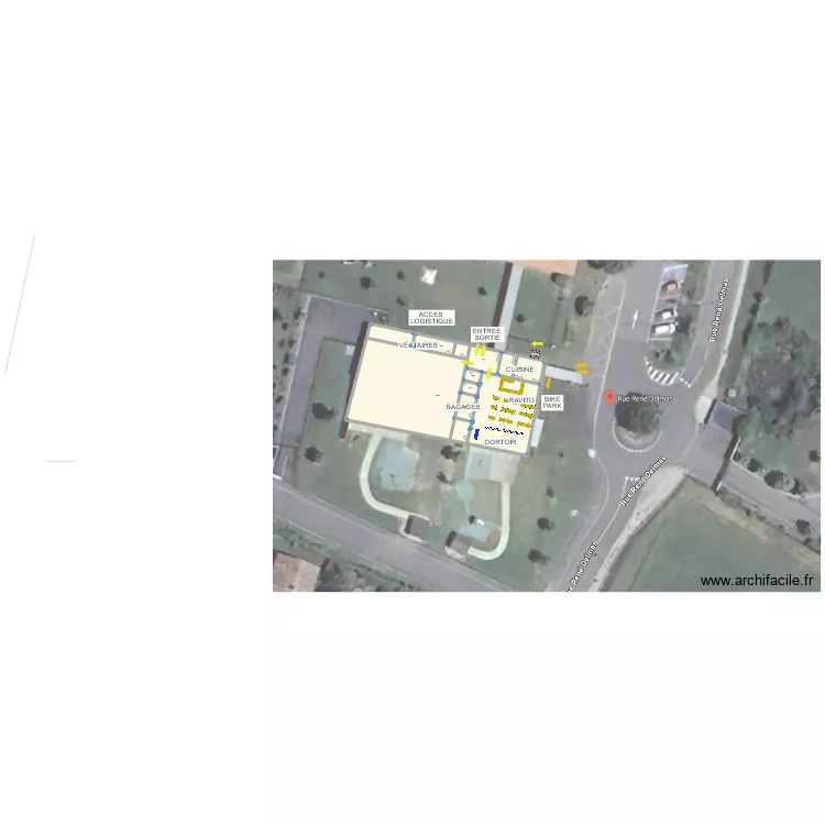 RAF25 - MONTASTRUC. Plan de 