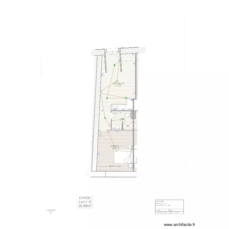 LOG 9 ELEC. Plan de 