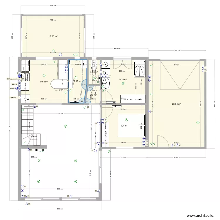 RDC YELEN essai 2. Plan de RDC YELEN essai 2. Plan de