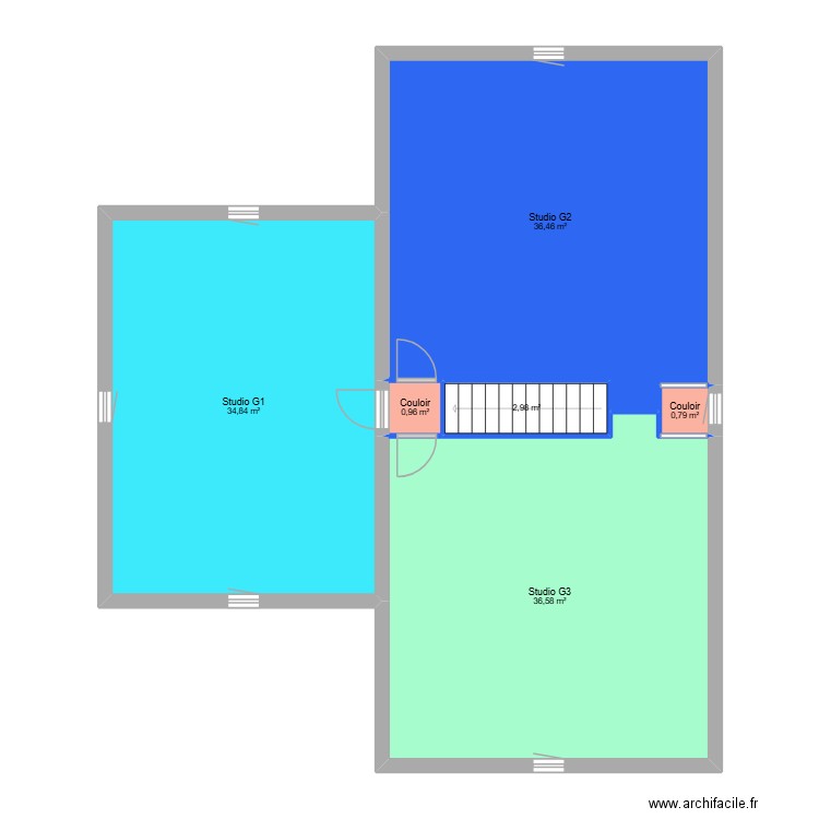 CASTEJA R+2 PRO 2026. Plan de 6 pièces et 113 m2
