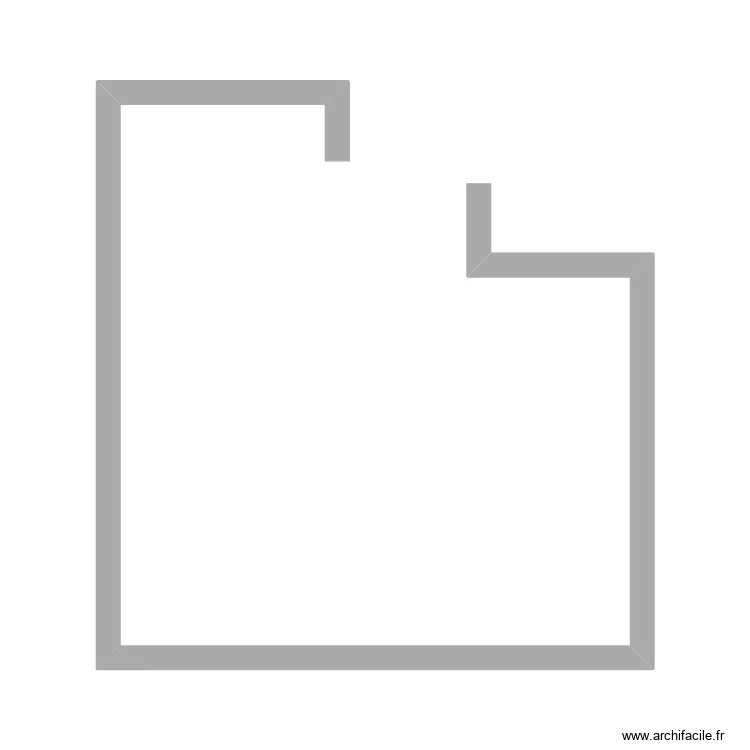 murs cuisine. Plan de 