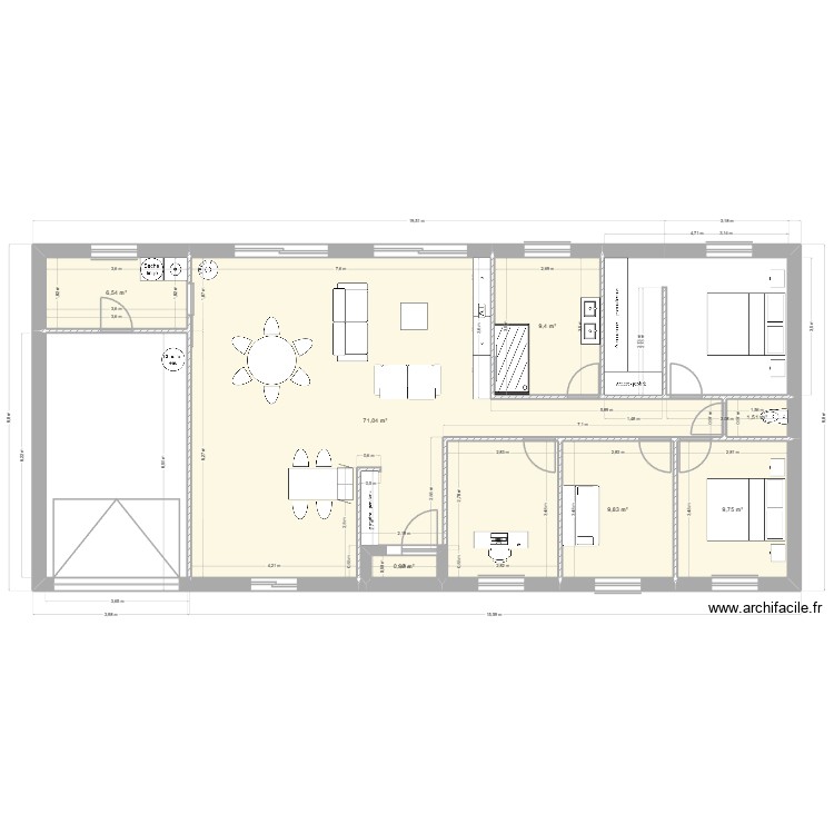 NAPOLI Haie-Forest. Plan de 0 pièce et 0 m2