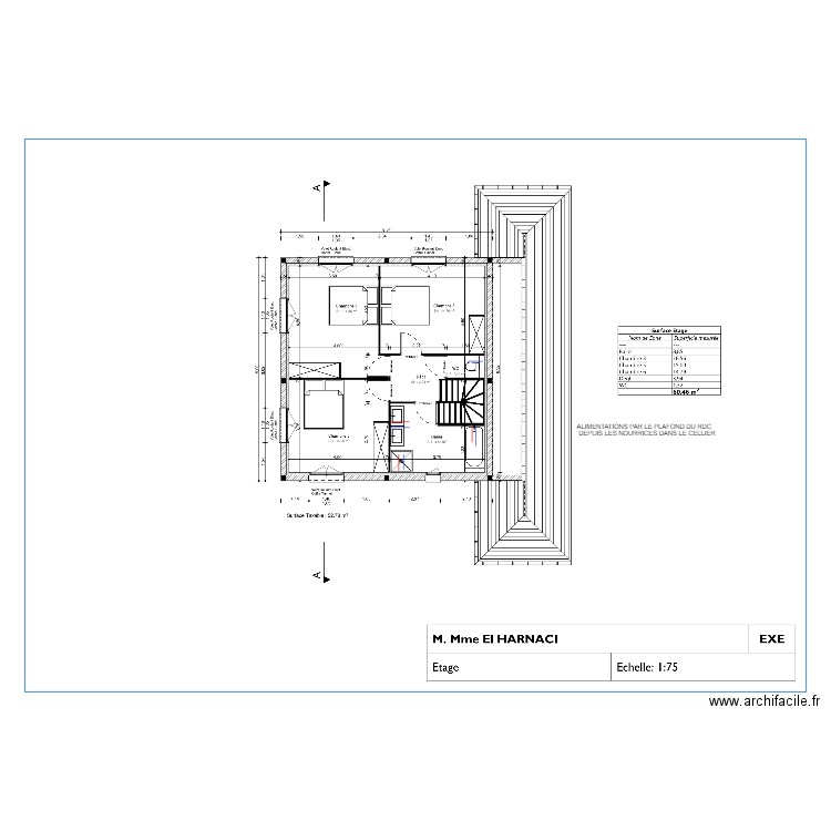 EL HARNACI ETAGE HYDRAULIQUE. Plan de 0 pièce et 0 m2