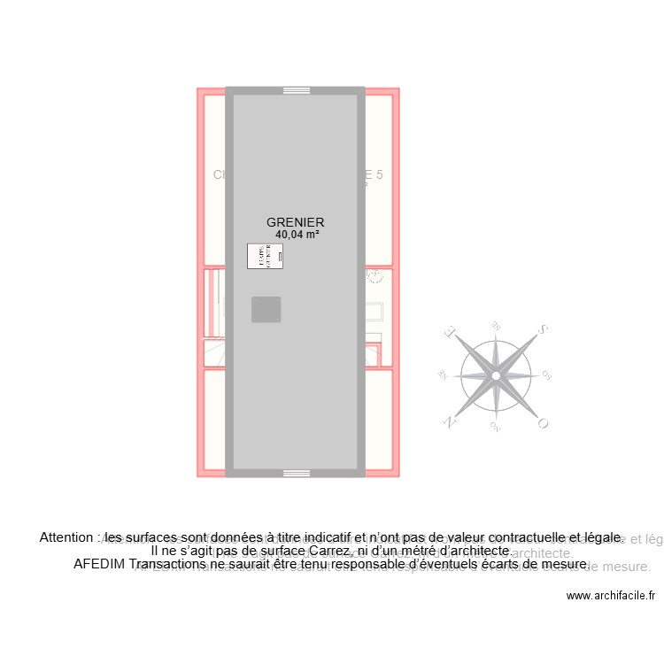 BI 30398 -. Plan de 53 pièces et 552 m2