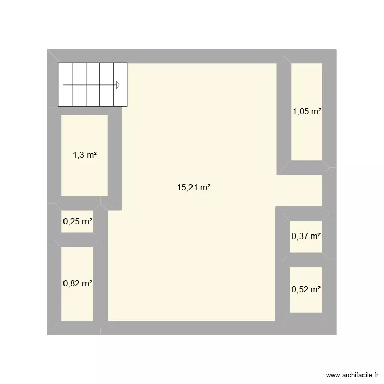 2 eme &eacute;tage. Plan de 