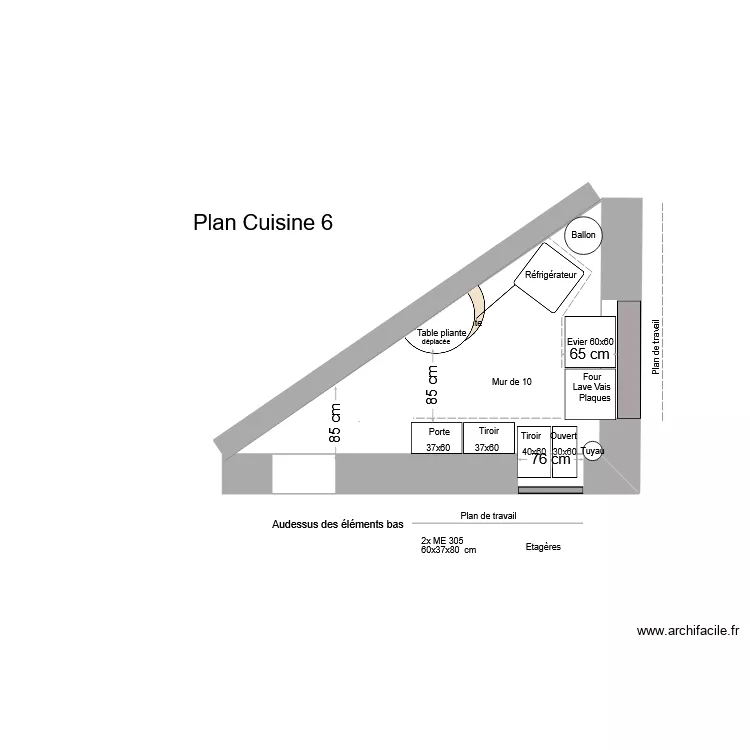 55RL 2D Plan Cuisine 6 2024 12 16. Plan de 