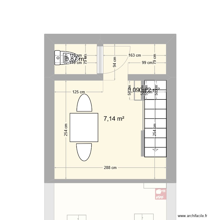 lot soin galerie gare amenagement mezzanine. Plan de 0 pièce et 0 m2