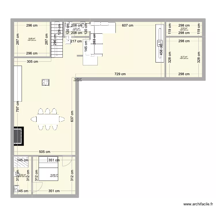 maison01. Plan de 