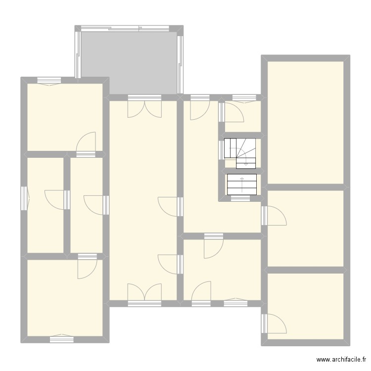 NON DEFINI. Plan de 17 pièces et 164 m2