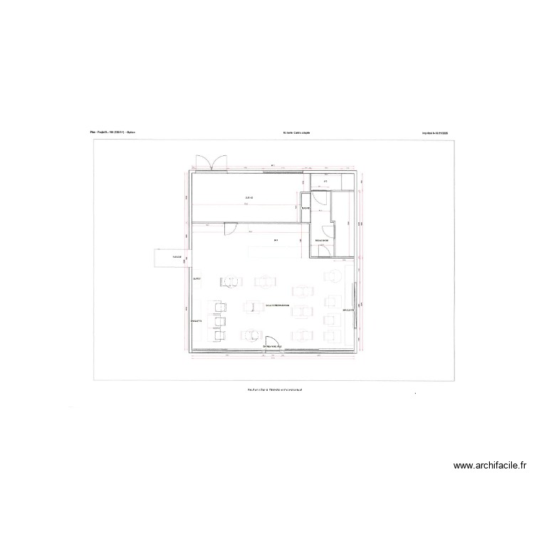 CHEZ DHAN VIA PLANS - SOPHIE. Plan de 0 pièce et 0 m2