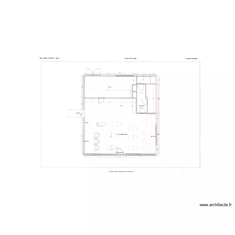 CHEZ DHAN VIA PLANS - SOPHIE. Plan de 