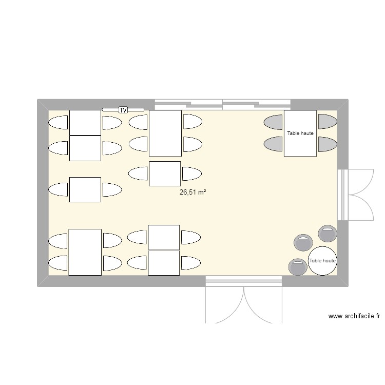 verriere. Plan de 0 pièce et 0 m2