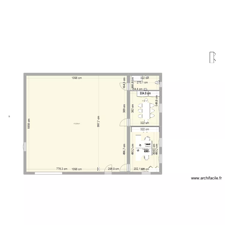 Maison benoit  version 2 . Plan de 