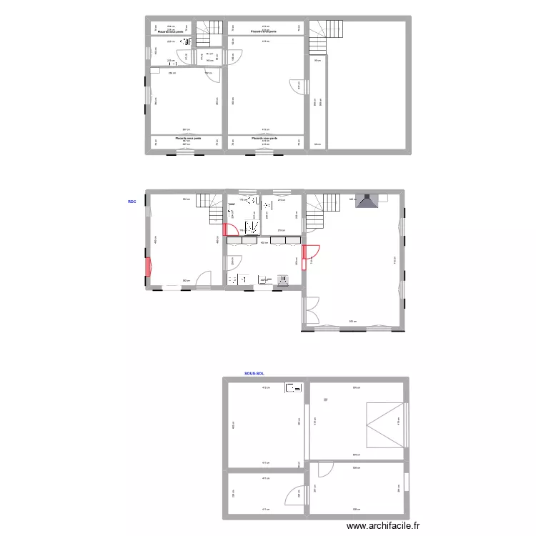 Chanoisy Vierge (pour elec). Plan de Chanoisy Vierge (pour elec). Plan de