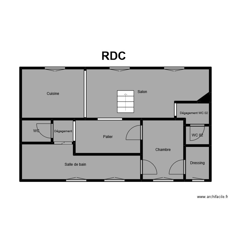 ISAMBERT LOG AMI 2. Plan de 11 pièces et 46 m2