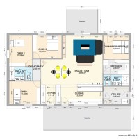 LA BOISSIERE - PLAN 7 bis - cuisine et entrée fermées 