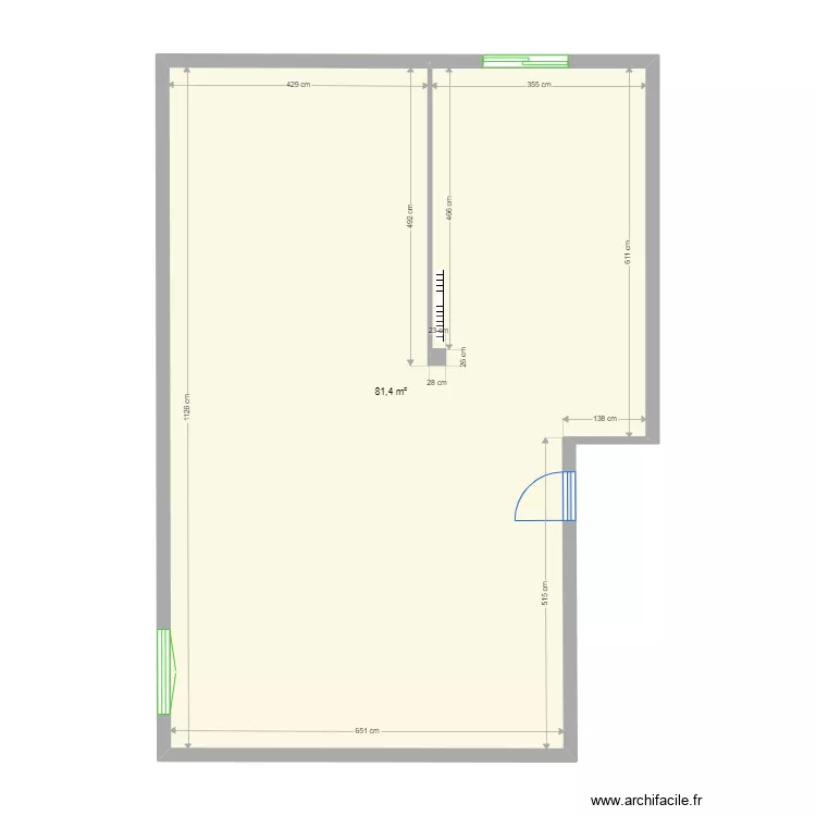 maison. Plan de maison. Plan de