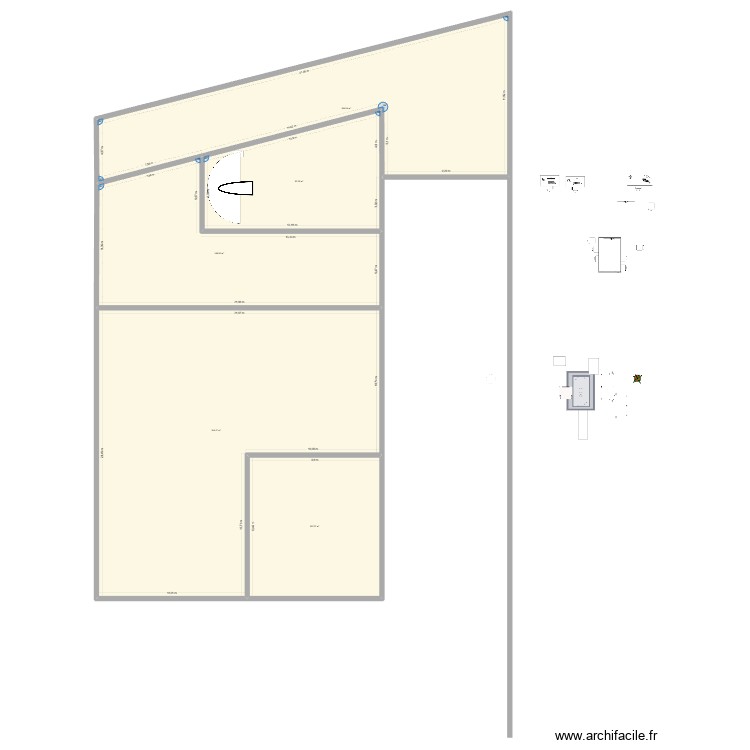 Extension BIS. Plan de 0 pièce et 0 m2