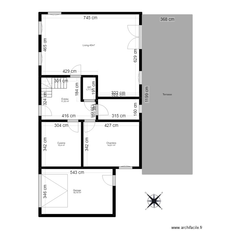 Test C21. Plan de 0 pièce et 0 m2