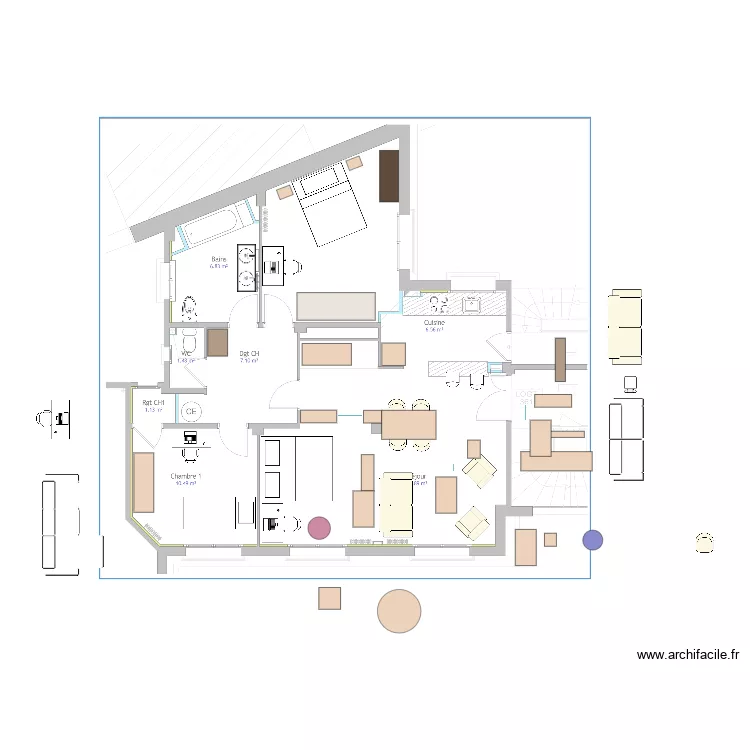 GARNIER 6 PAX 35 FREE 2. Plan de 