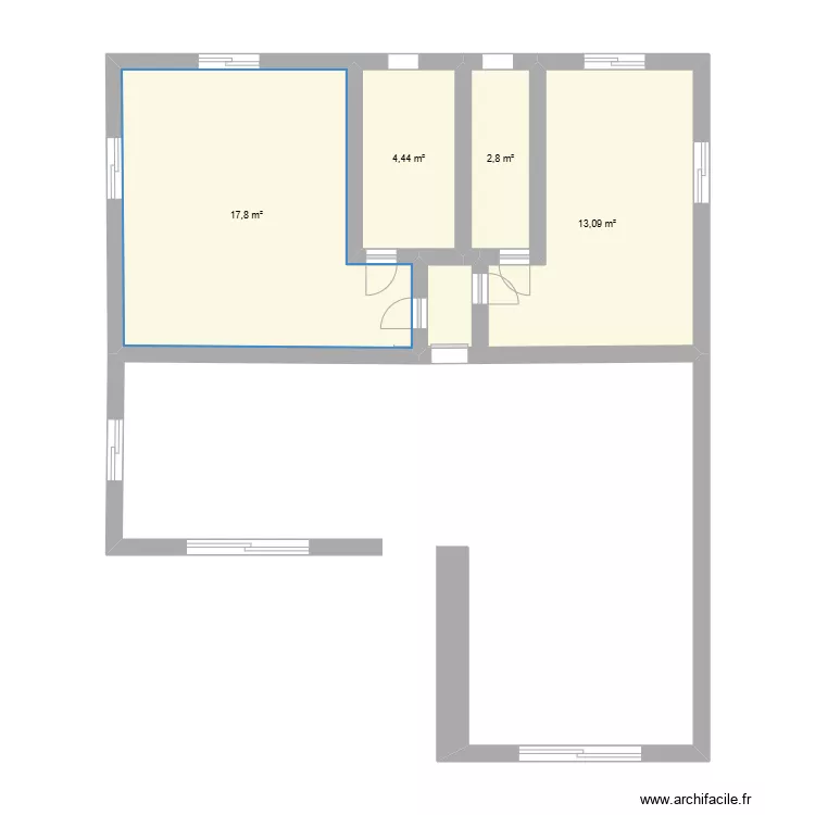 plan maison. Plan de 