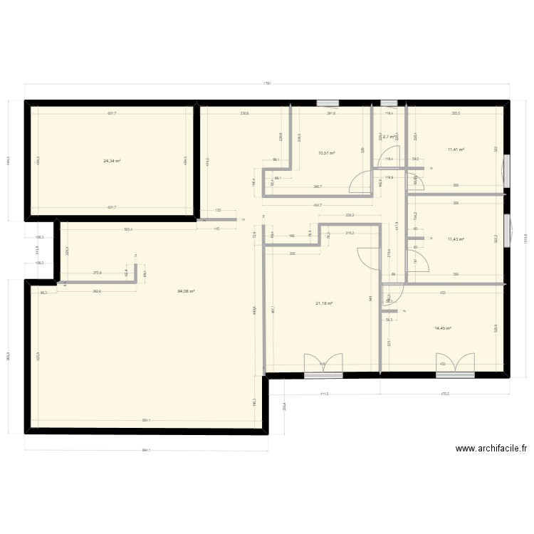 plan 3. Plan de 0 pièce et 0 m2