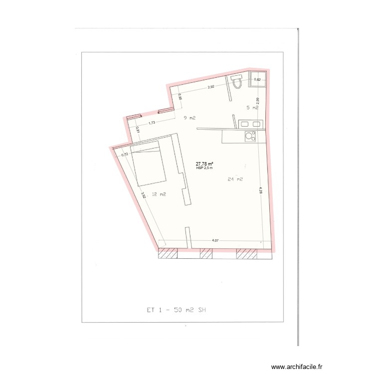 charrasse 2. Plan de 0 pièce et 0 m2