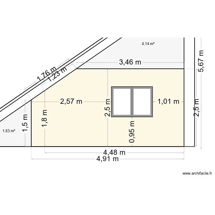 plan de coupe chambre Gabin. Plan de 0 pièce et 0 m2 plan de coupe chambre Gabin. Plan de 0 pièce et 0 m2
