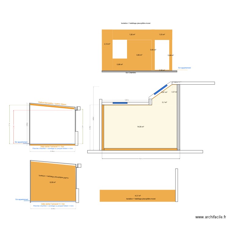Lecomte - Mauboussin. Plan de 0 pièce et 0 m2
