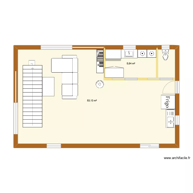 Projet maison du 27 06 25. Plan de 