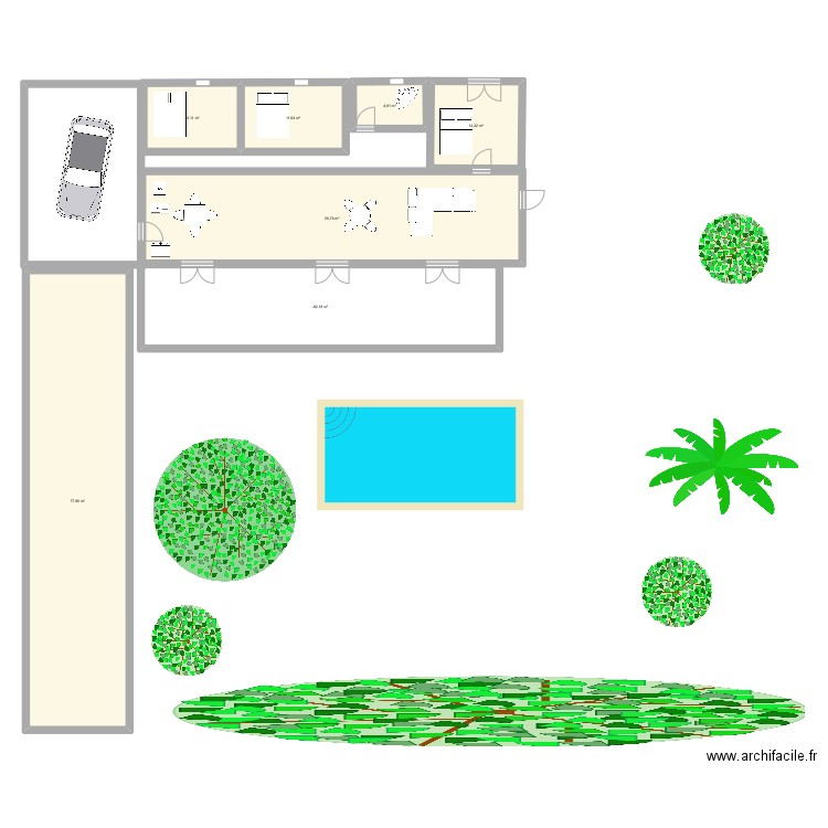 Maison mail. Plan de 0 pièce et 0 m2