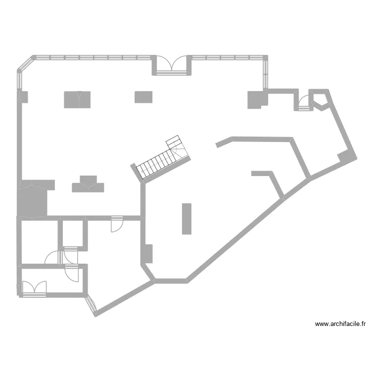 resto. Plan de 3 pièces et 8 m² resto. Plan de 3 pièces et 8 m²