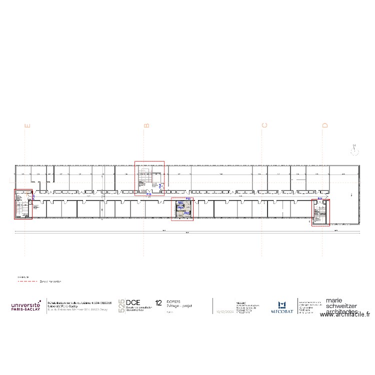 Répérage R+2. Plan de 0 pièce et 0 m2