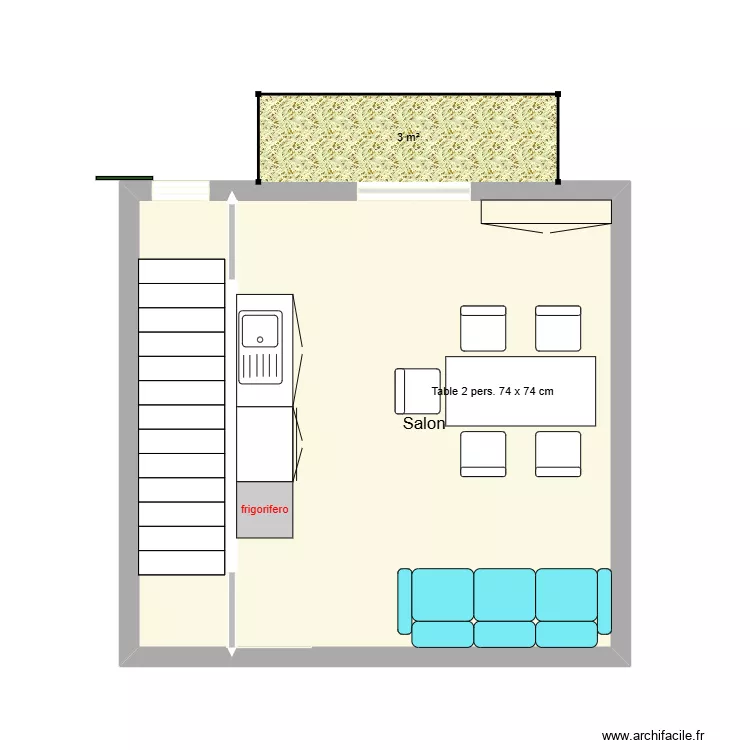 TRABIA +1. Plan de 2 et 24 m² TRABIA +1. Plan de 2 et 24 m²