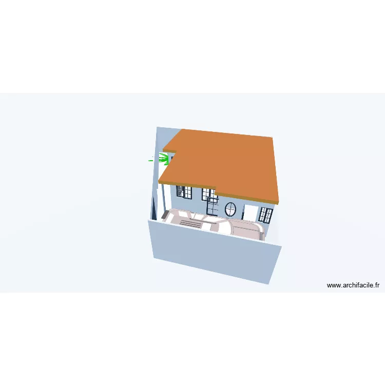 MAISON F3. Plan de 5 Pièces et 86 m² MAISON F3. Plan de 5 Pièces et 86 m²