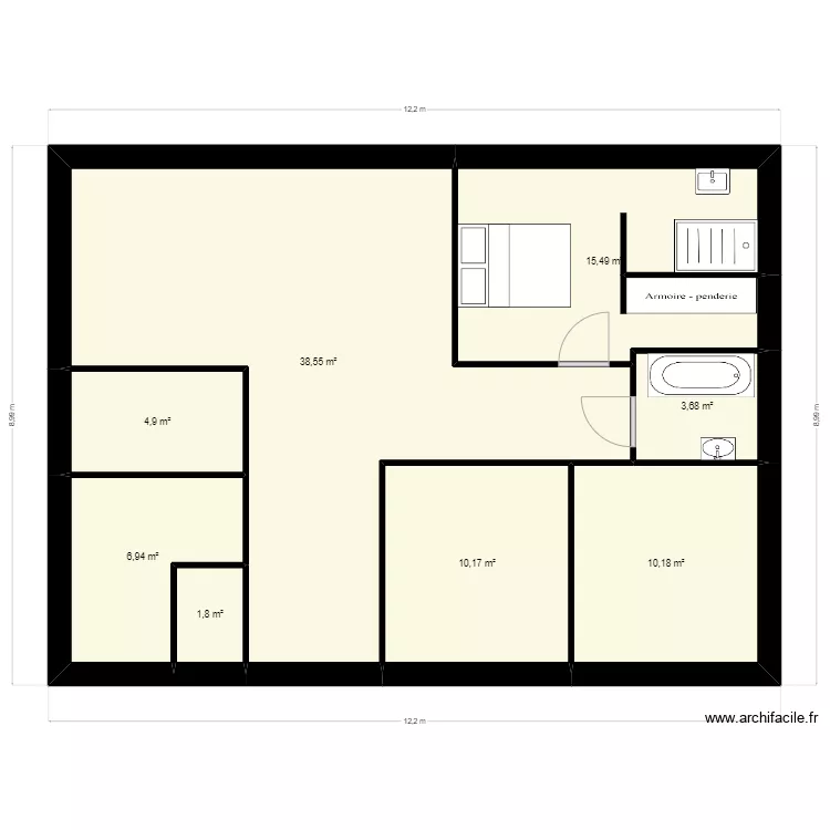 new maison 2024. Plan de 