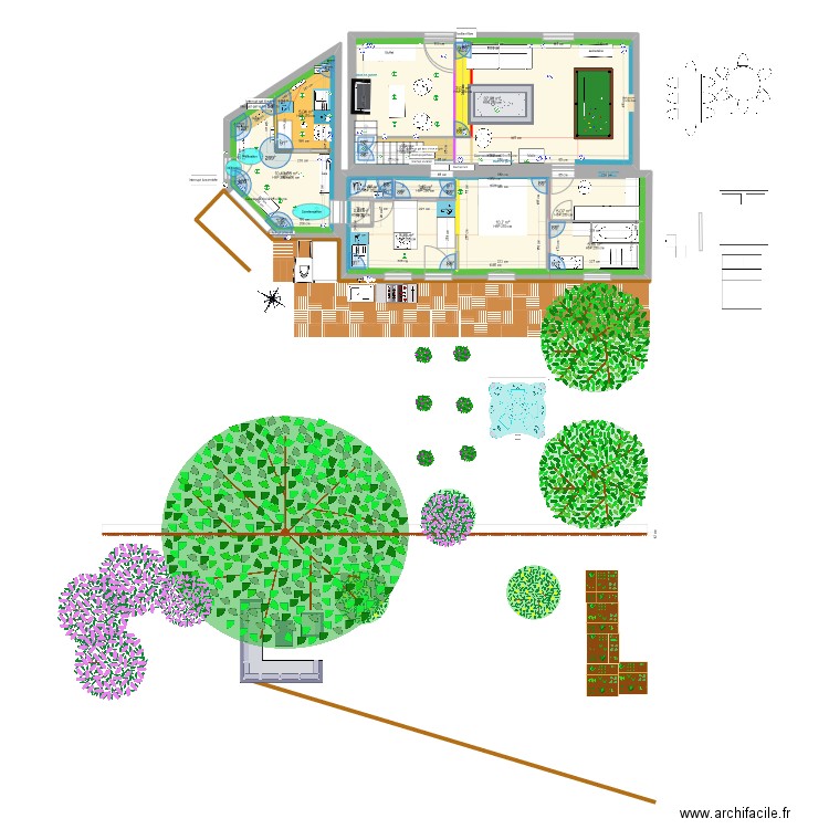 20240131. Plan de 15 pièces et 156 m2