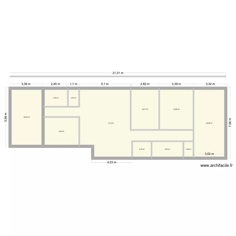 plan caron version 1 PP. Plan de 