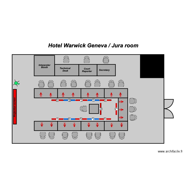 arbitrage Warwick v1. Plan de 0 pièce et 0 m2