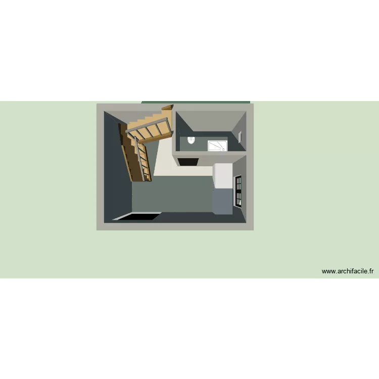 Valisoa. Plan de 1 et 11 m² Valisoa. Plan de 1 et 11 m²