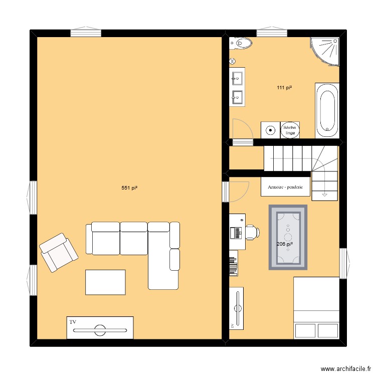 annexebb. Plan de 0 pièce et 0 m2