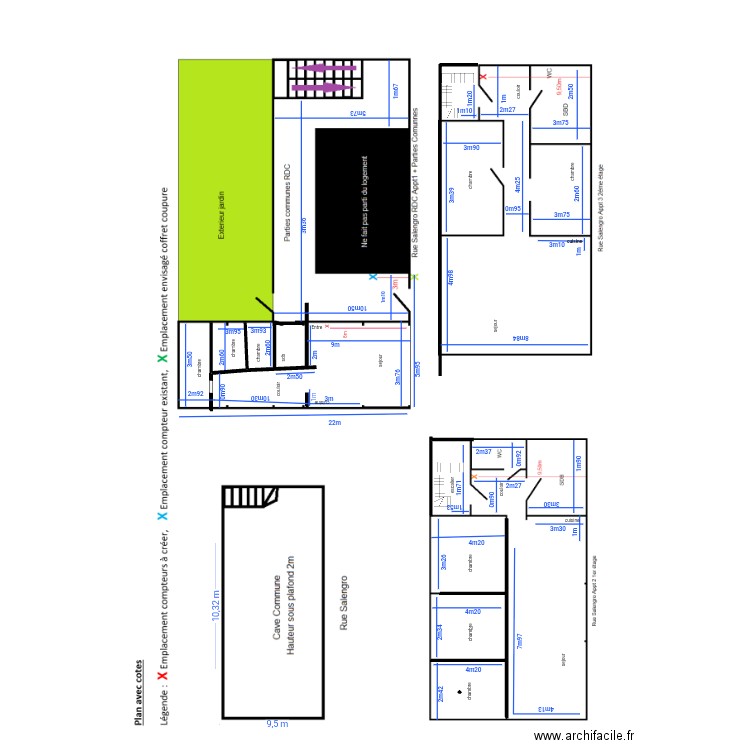 sin le nobe. Plan de 0 pièce et 0 m2