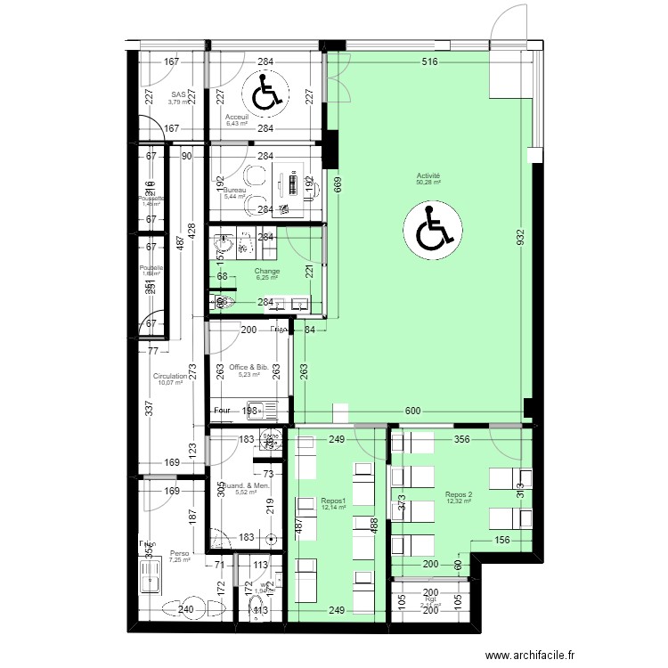 Suresnes Projet Bienvenu 17-04-2024 ArL2. Plan de 15 pièces et 132 m2