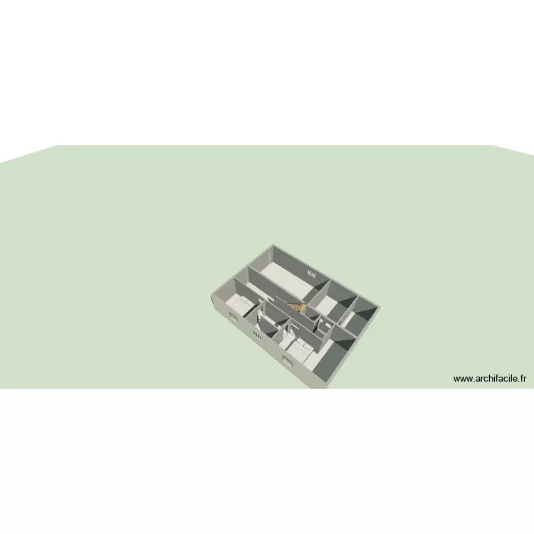 Plan EDL RDC MEILLAN. Plan de 7 Pièces et 91 m²