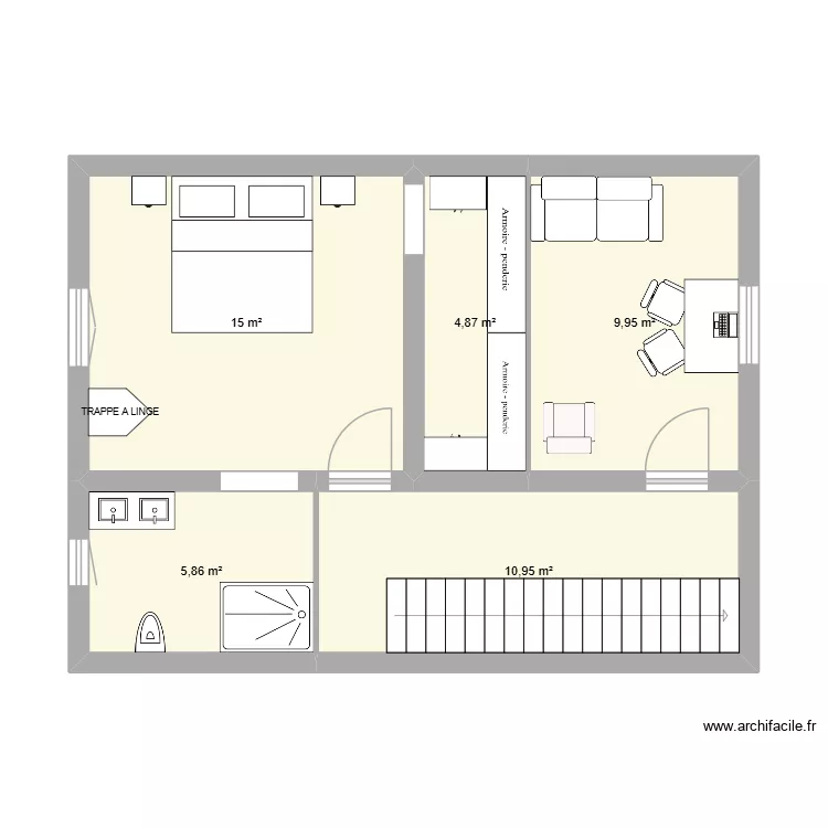 FIRST FLOOR HOME. Plan de 5 et 47 m² FIRST FLOOR HOME. Plan de 5 et 47 m²