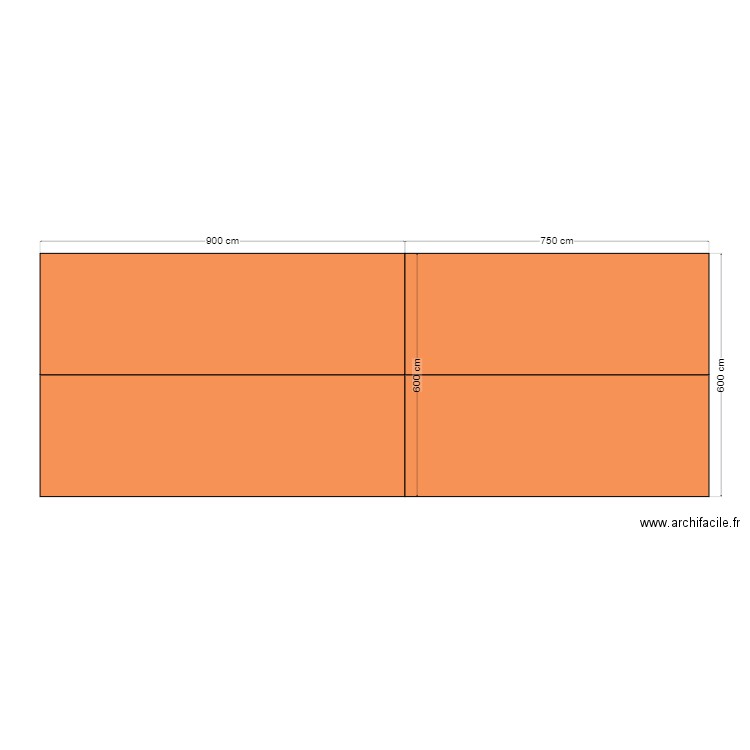 médé garage hactuel + agrandissement. Plan de 0 pièce et 0 m2