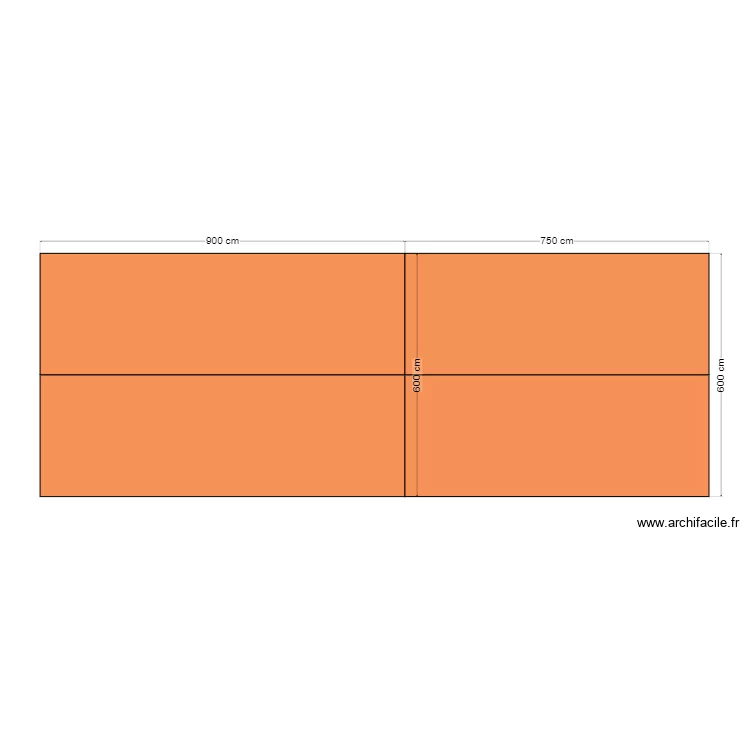 m&eacute;d&eacute; garage hactuel + agrandissement. Plan de 