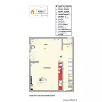 PLAN HABITATION DE WAULSORT REZ DE CHAUSSEE