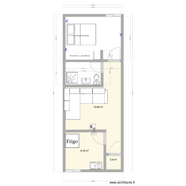 STUDIO BATIM. Plan de 