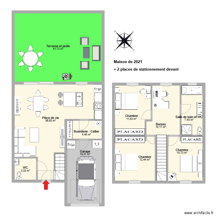 BELFOND. Plan de 12 pièces et 159 m2